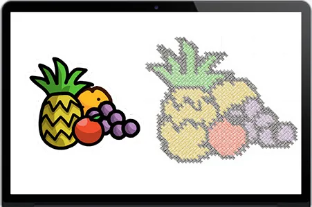 Convert image to cross stitch