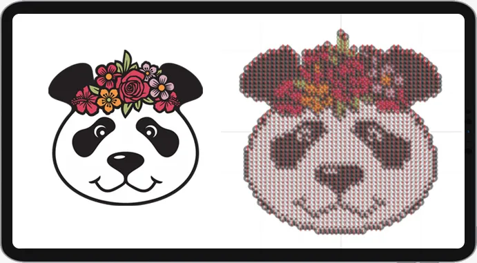 convert image to hot-fix Spangles